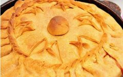 Татарский «Зур Бэлиш» с мясом и картошкой