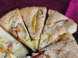 Вегетарианская шарлотка на кокосовом молоке