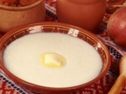 Манная каша с сухим молоком за 15 минут