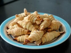 Рогалики с джемом без маргарина и масла