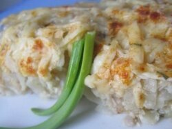 Запеченное куриное филе с пекинской капустой и яйцом