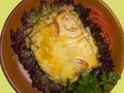 Свинина с грибами по-деревенски