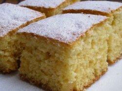 Классический бисквит на сметане