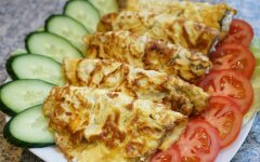 Бризоль с творожным сыром