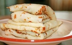 Кефирные диетические блинчики