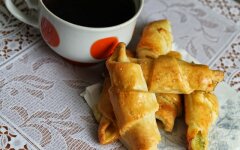 Рогалики с мармеладом на пиве