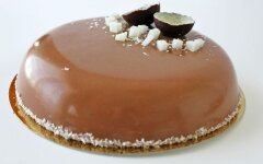 Экзотический торт с кокосом и ананасом