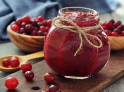 Виноградное варенье с кизилом