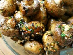 Запеченные шампиньоны с прованскими травами