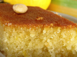 Манник на йогурте и сливочном масле