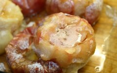 Яблочно-ореховый десерт с меренгой