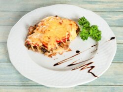 Куриное филе по-французски с болгарским перцем