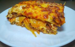 Классическая итальянская лазанья с фаршем