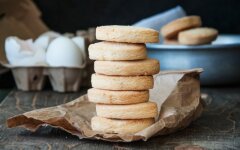 Банановое печенье с овсяной мукой без сахара