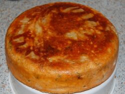 Пирог «Ленивец» с фаршем в микроволновке