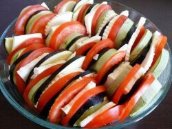 Классический рататуй с брынзой