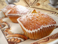 Простые сливочные кексы