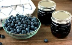 Варенье из голубики и черники на десерт
