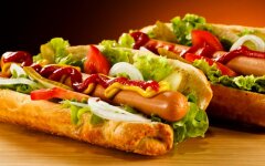 Домашние булочки на молоке для хот-догов