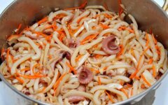 Морской «Хе» с осьминогами и кальмарами