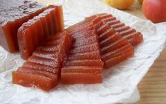 Мармелад из яблок с крахмалом и желатином