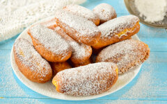 Творожные палочки жареные на сковороде в масле