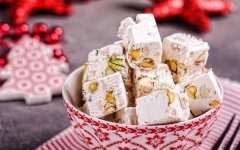 Домашняя нуга с орехами и медом