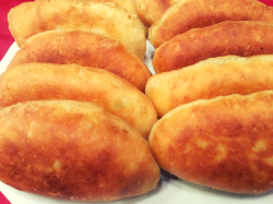 Жареные пирожки на кефире без дрожжей