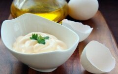 Диетический майонез с цедрой лимона