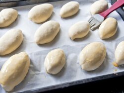 Заварное тесто для несладких пирожков и пирогов