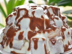 Торт «Графские развалины» с кусочками ананаса