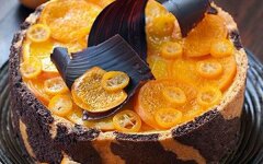 Торт «Тигрис» с цитрусовыми