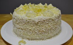 Праздничный торт «Ананасовый»