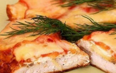 Курица по-французски с йогуртом в мультиварке