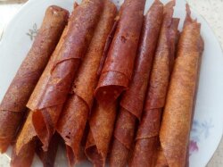 Диетическая пастила из яблок без сахара в духовке