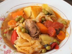 Босански лонас с горошком