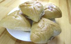 Треугольные пирожки Эчпочмаки с мясом и картошкой