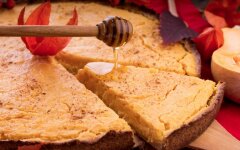 Медовые коржи с разрыхлителем