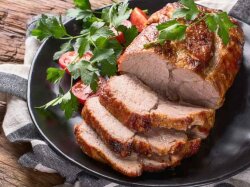 Жаркое из свиной шейки в маринаде