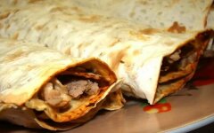 Ламаджо в тонком лаваше