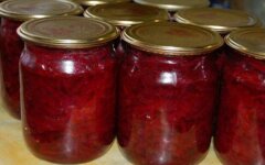 Домашняя заправка для борща на зиму