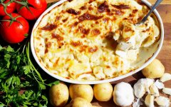 Картофельный гратен Дофинуа