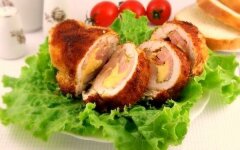 Кордон блю из свиных шницелей