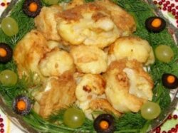 Капуста цветная в кляре с карри