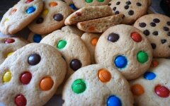 Простое детское печенье с M&M’s