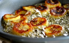 Бананы с медом и лимонным соком
