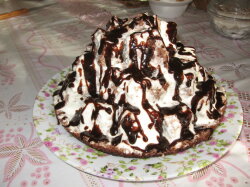 Классический торт «Графские развалины» со сметанным кремом