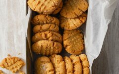 Простое печенье с арахисовым маслом без муки