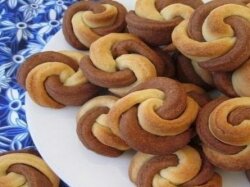 Печенье «Цветочки» домашнее