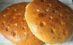 Тунисские лепешки с манкой